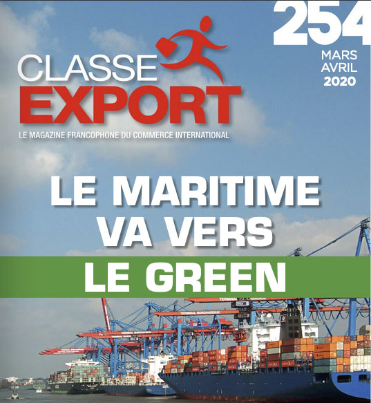 Dossier principal le maritime va vers le green - Logistique - Magazine Classe Export 254