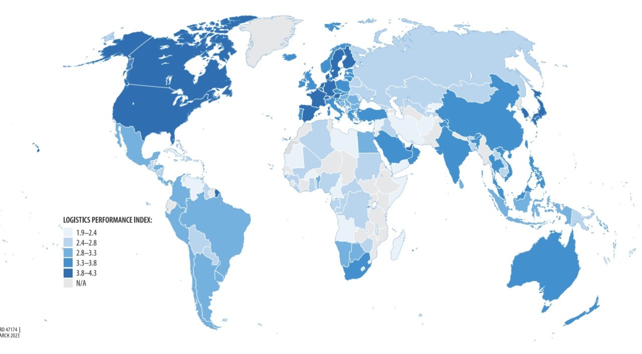 Performance logistique : 139 pays classés par la Banque Mondiale