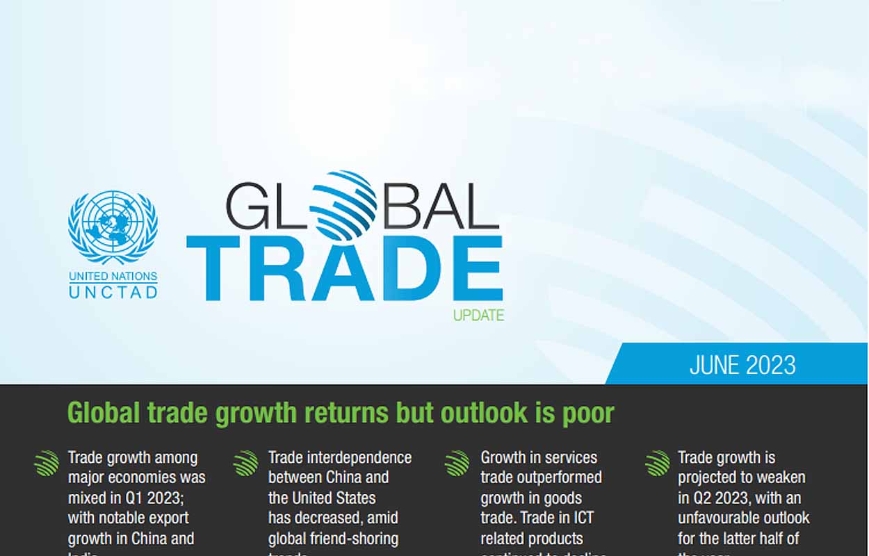 Commerce mondial : la Cnuced confirme la tendance ＂médiocre＂ pour 2023