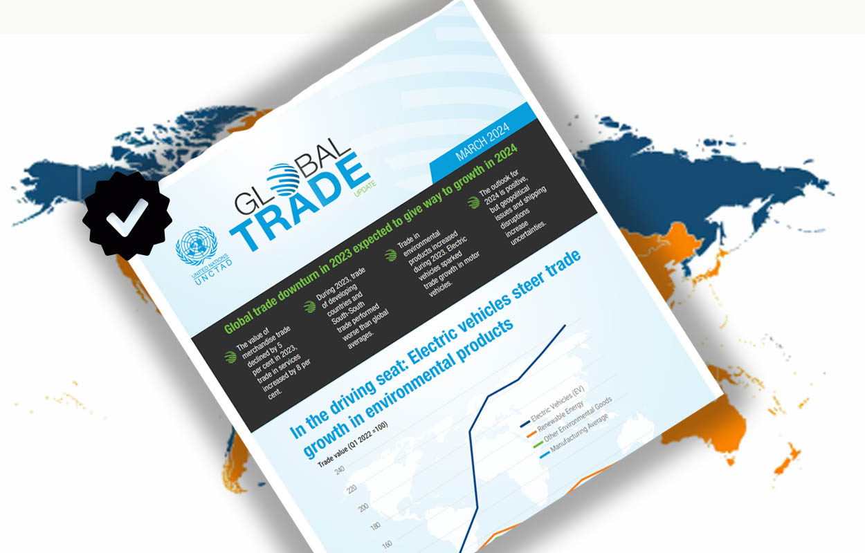 Commerce mondial : Pour 2024 des prévisions positives, mais les défis restent à relever